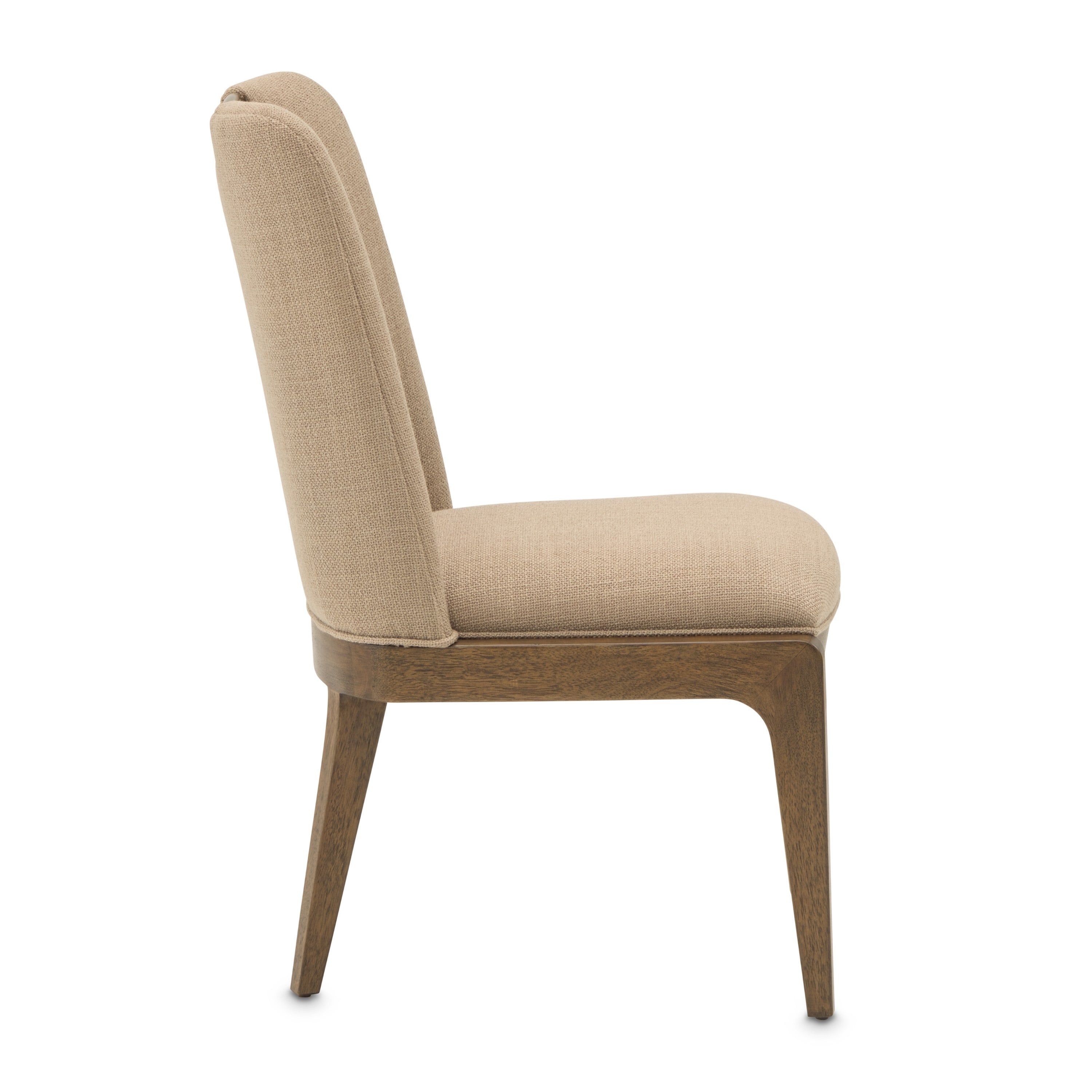 Michael Amini Portrait Dining Side Chair - Toffee/Sienna Brown