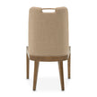 Michael Amini Portrait Dining Side Chair - Toffee/Sienna Brown