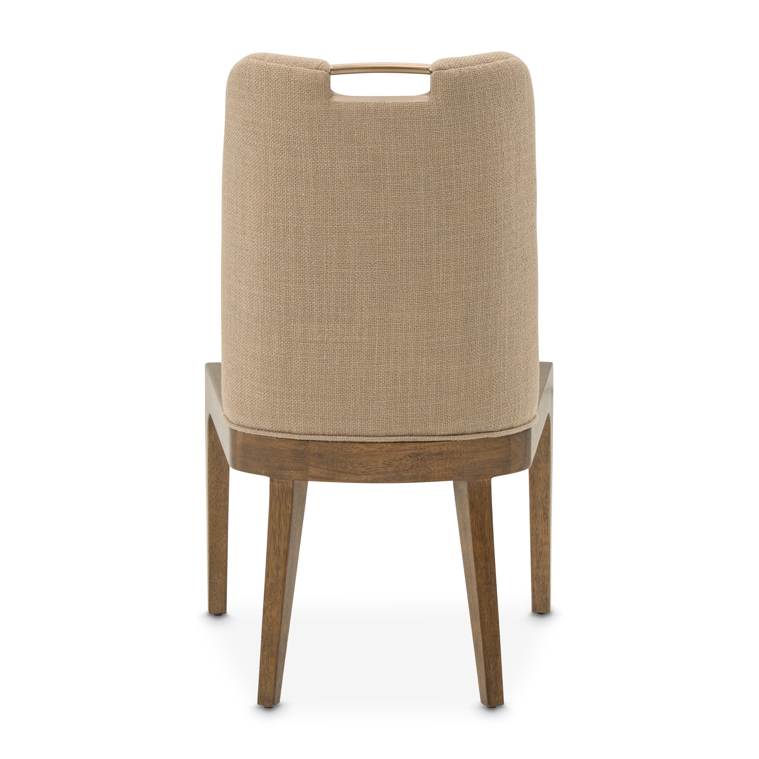 Michael Amini Portrait Dining Side Chair - Toffee/Sienna Brown