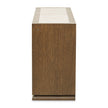 Michael Amini Portrait Sideboard with LED Lights - Sienna Brown