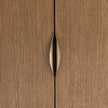 Michael Amini Portrait Sideboard with LED Lights - Sienna Brown