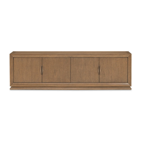 Michael Amini Portrait TV Console - Sienna Brown
