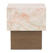 Michael Amini Portrait End Table - Sienna Brown