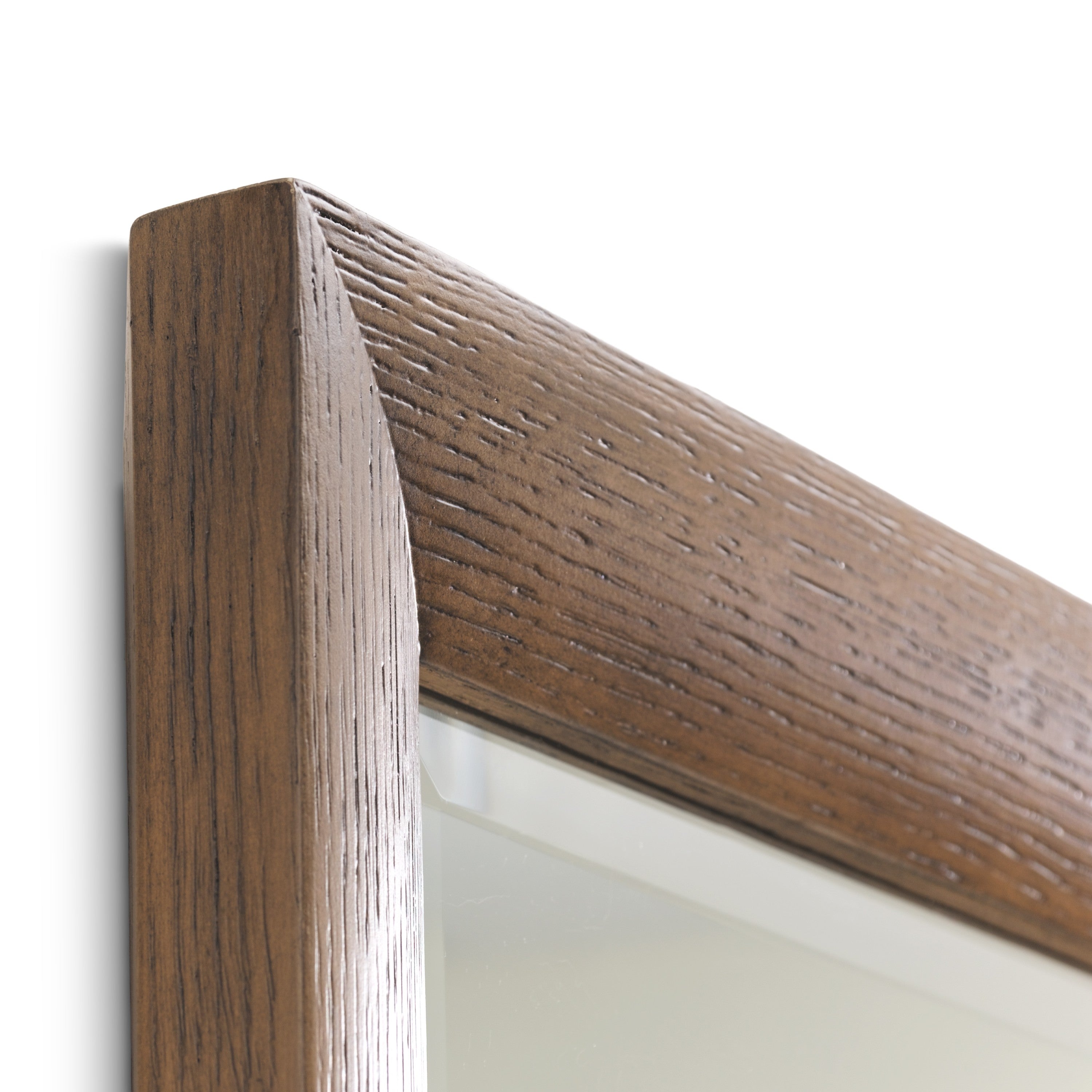 Michael Amini Portrait Mirror - Sienna Brown