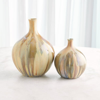 Global Views Reactive Tan Magma Bottle
