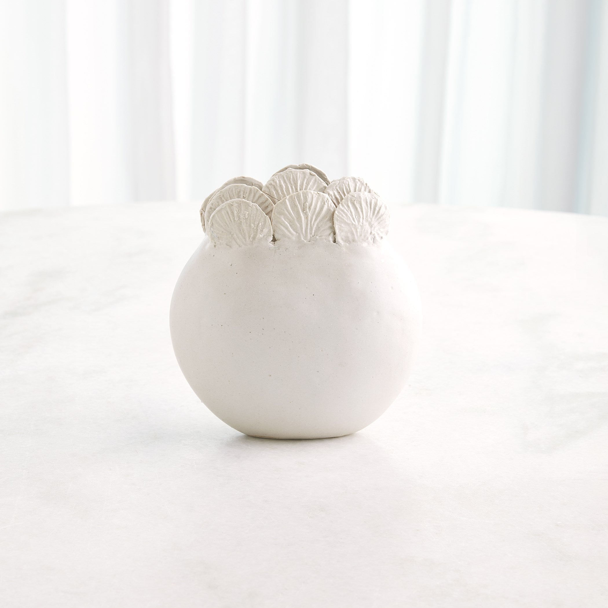 Global Views Sand Dollar Vase