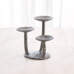 Global Views Natural Iron Forest Blossom Candle Holder
