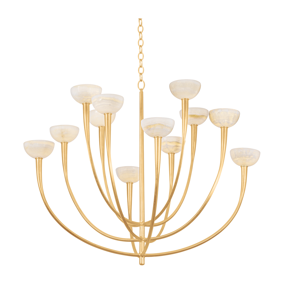 Hudson Valley Lighting Maywood 12 Light Chandelier Ceiling Light