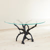 Global Views Monterey Dining Table Natural Iron