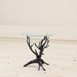 Global Views Monterey End Table Natural Iron