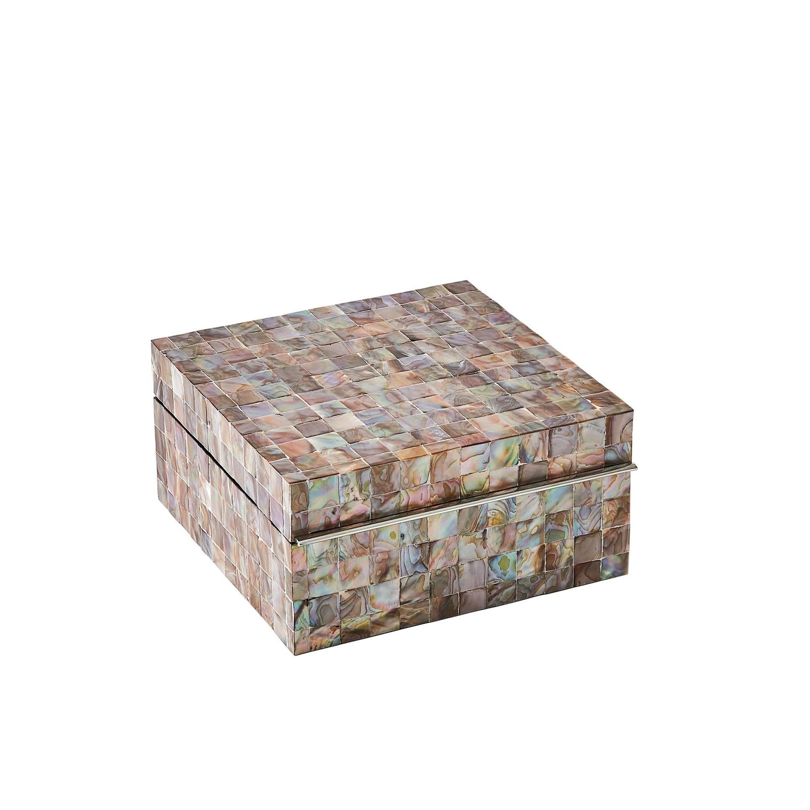 Global Views Mother Of Pearl Box