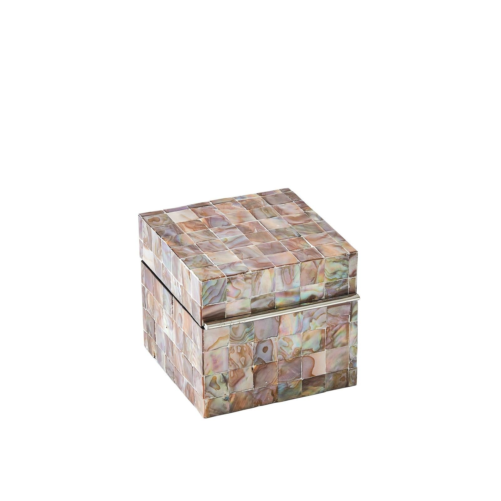 Global Views Mother Of Pearl Box