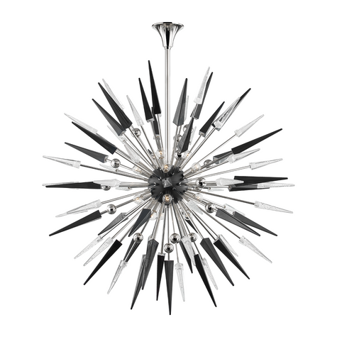 Hudson Valley Lighting Sparta 18 Light 48 inches Chandelier Ceiling Light