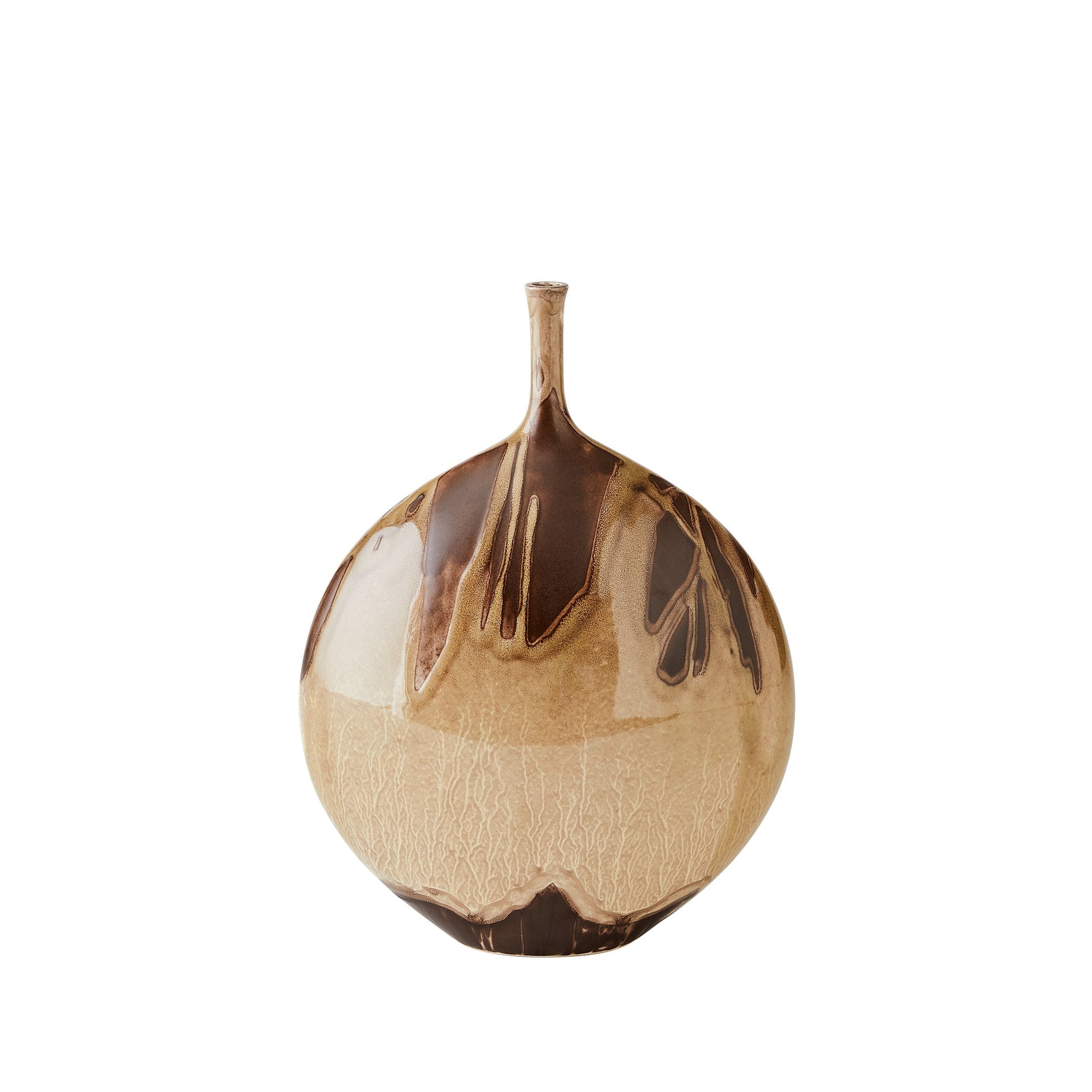 Global Views Umber Splash Bottle