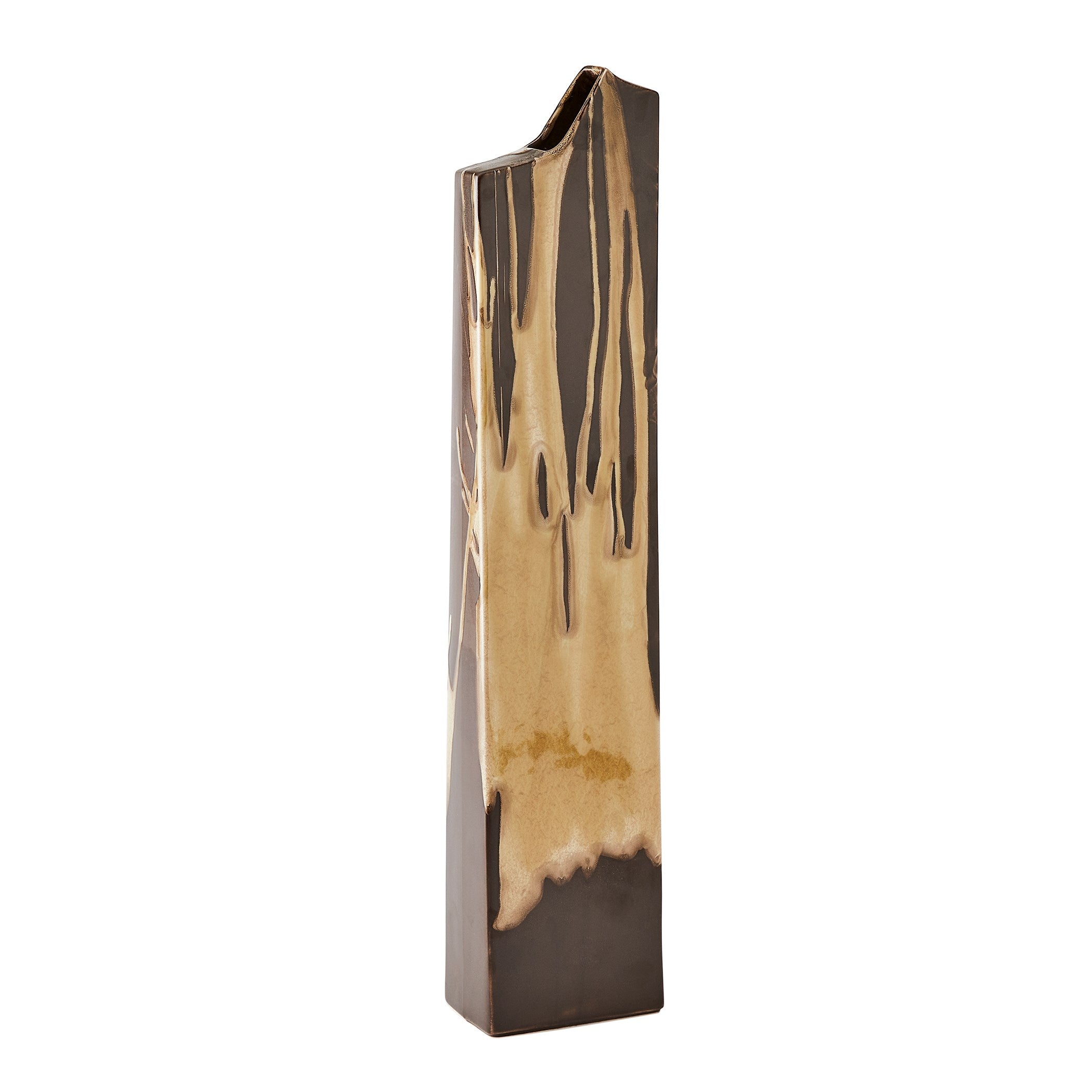 Global Views Column Splash Vase Umber