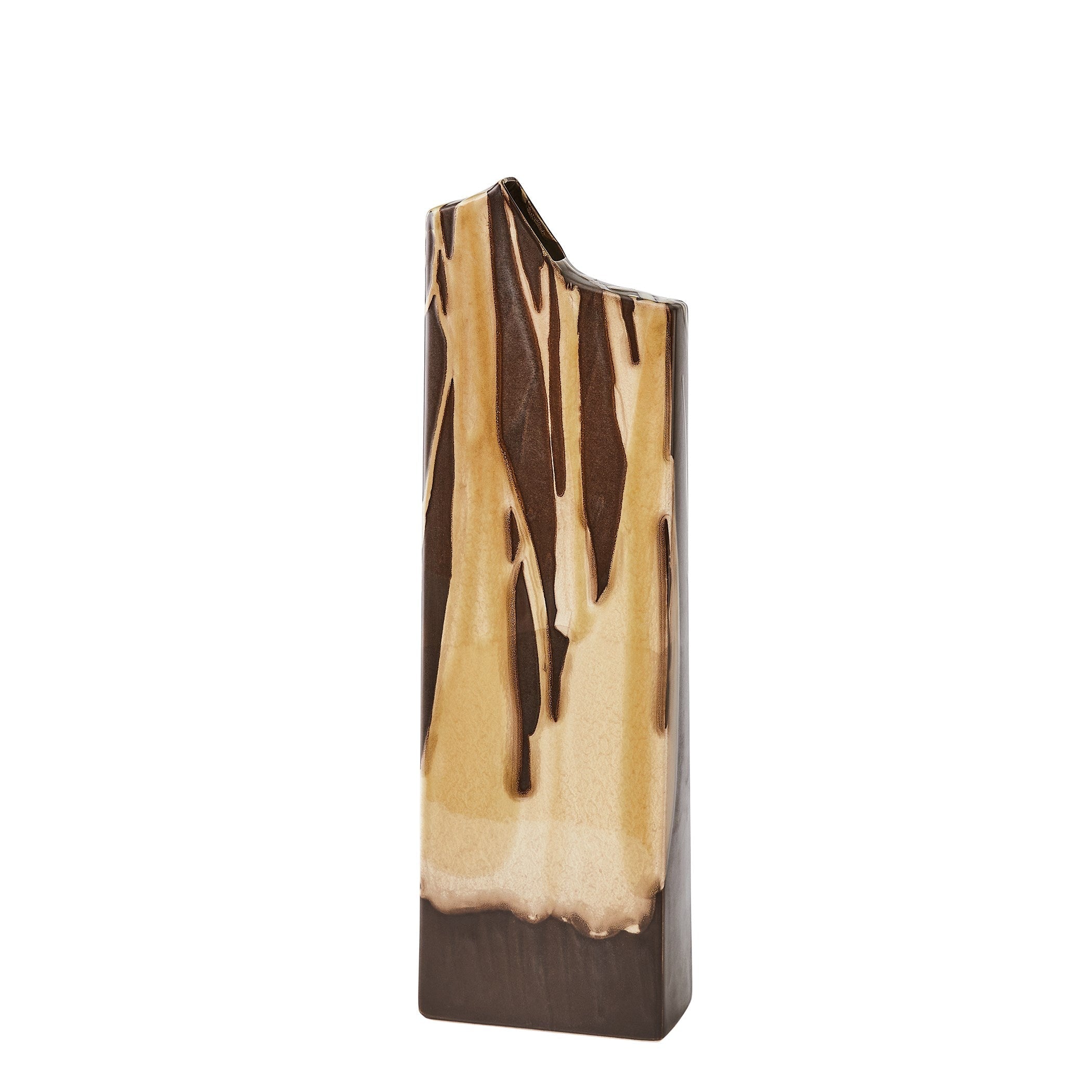 Global Views Column Splash Vase Umber