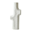 Global Views Matte White Tiered Trunk Vase