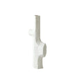 Global Views Matte White Tiered Trunk Vase