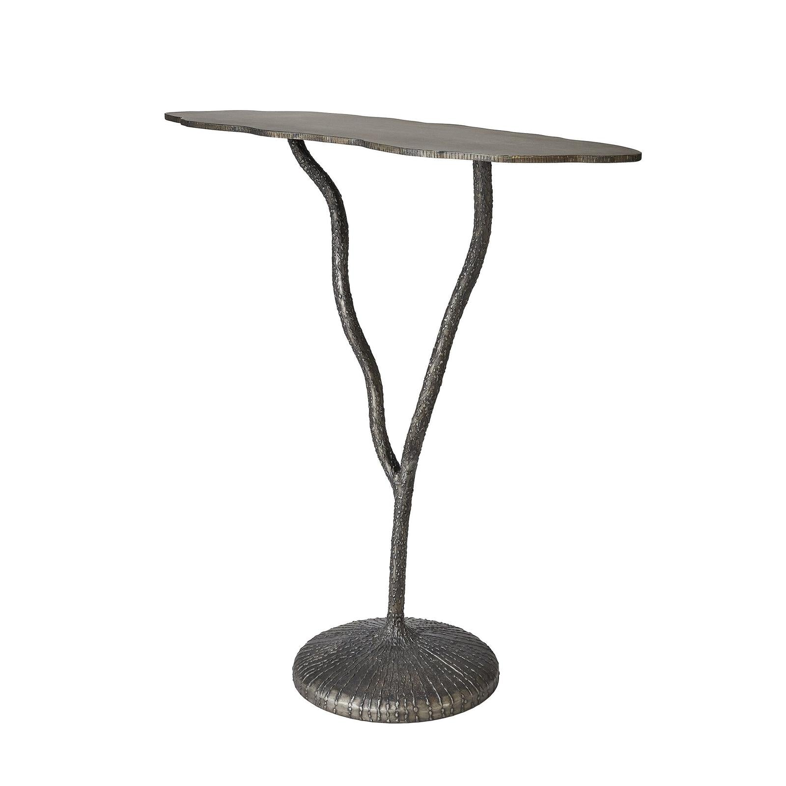 Global Views Forest Blossom Console-Natural Iron