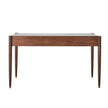 Global Views Triple Curve Desk Walnut