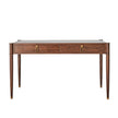 Global Views Triple Curve Desk Walnut