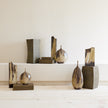 Global Views Brass Lames Boxes and Trays Aged