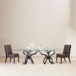 Global Views Monterey Rectangle Dining Table Natural Iron