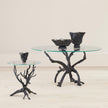 Global Views Monterey Dining Table Natural Iron