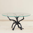 Global Views Monterey Dining Table Natural Iron
