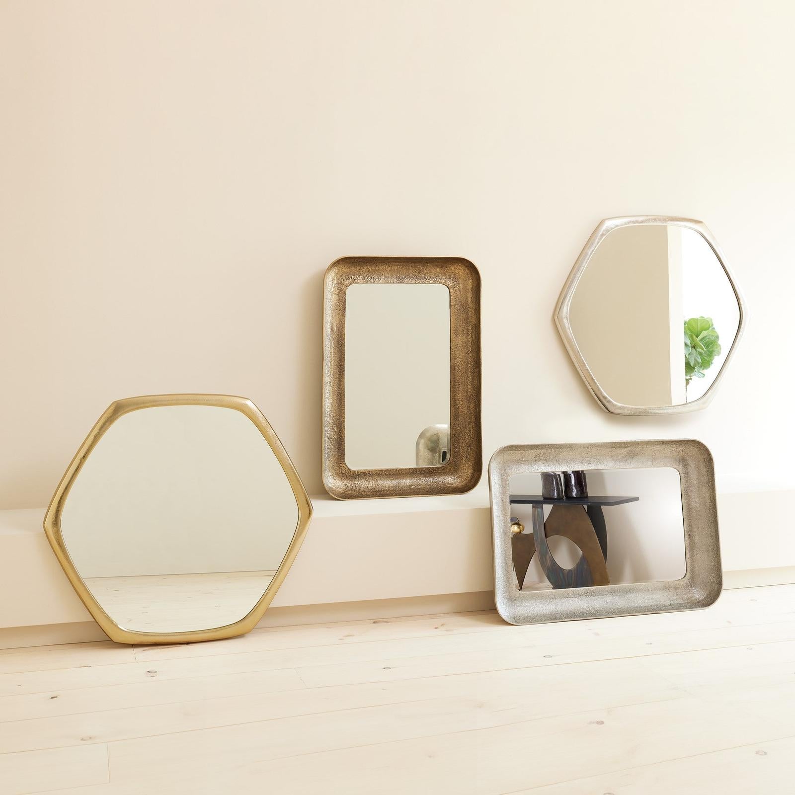 Global Views Hexagon Mirror