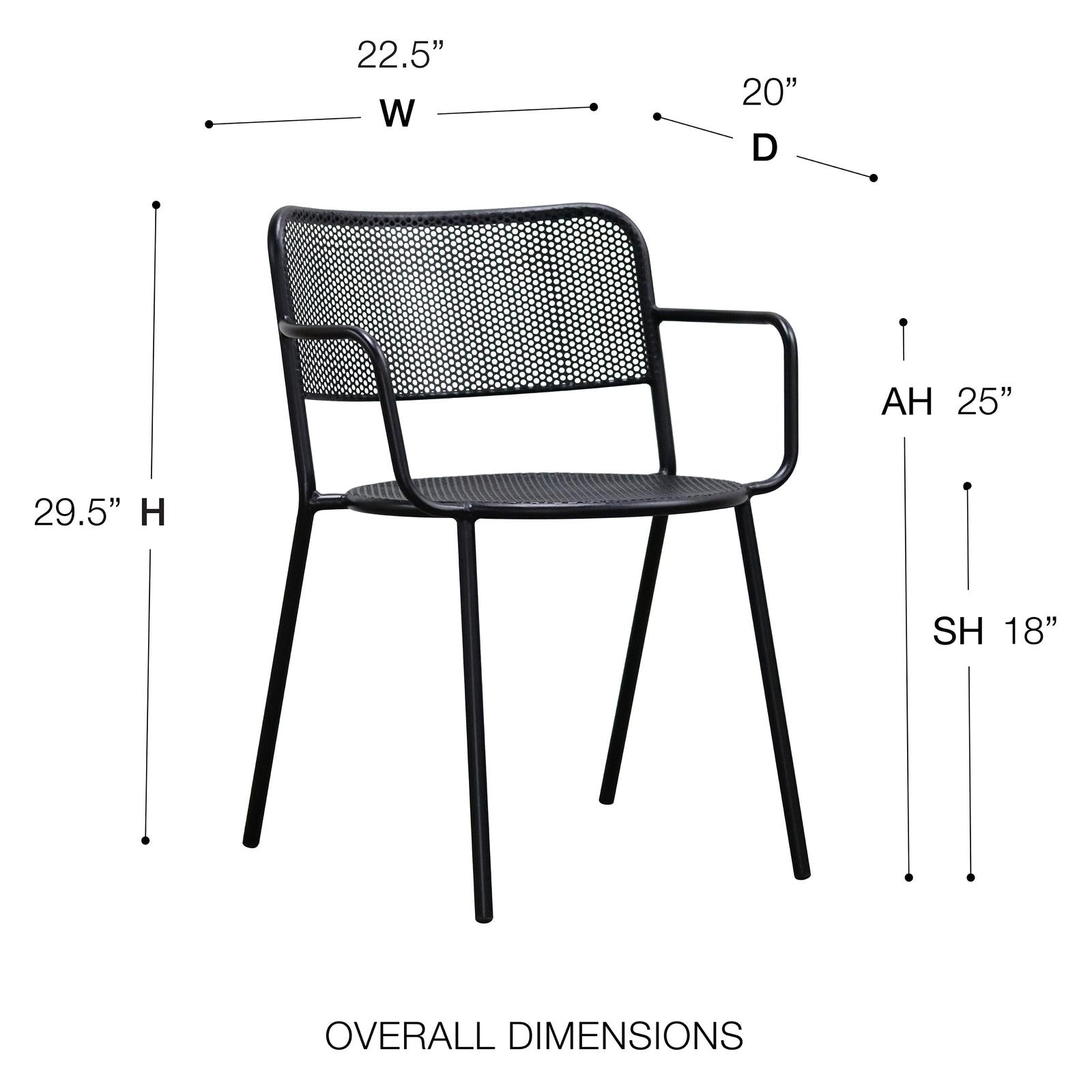 Euro Style Nansen Outdoor Armchair