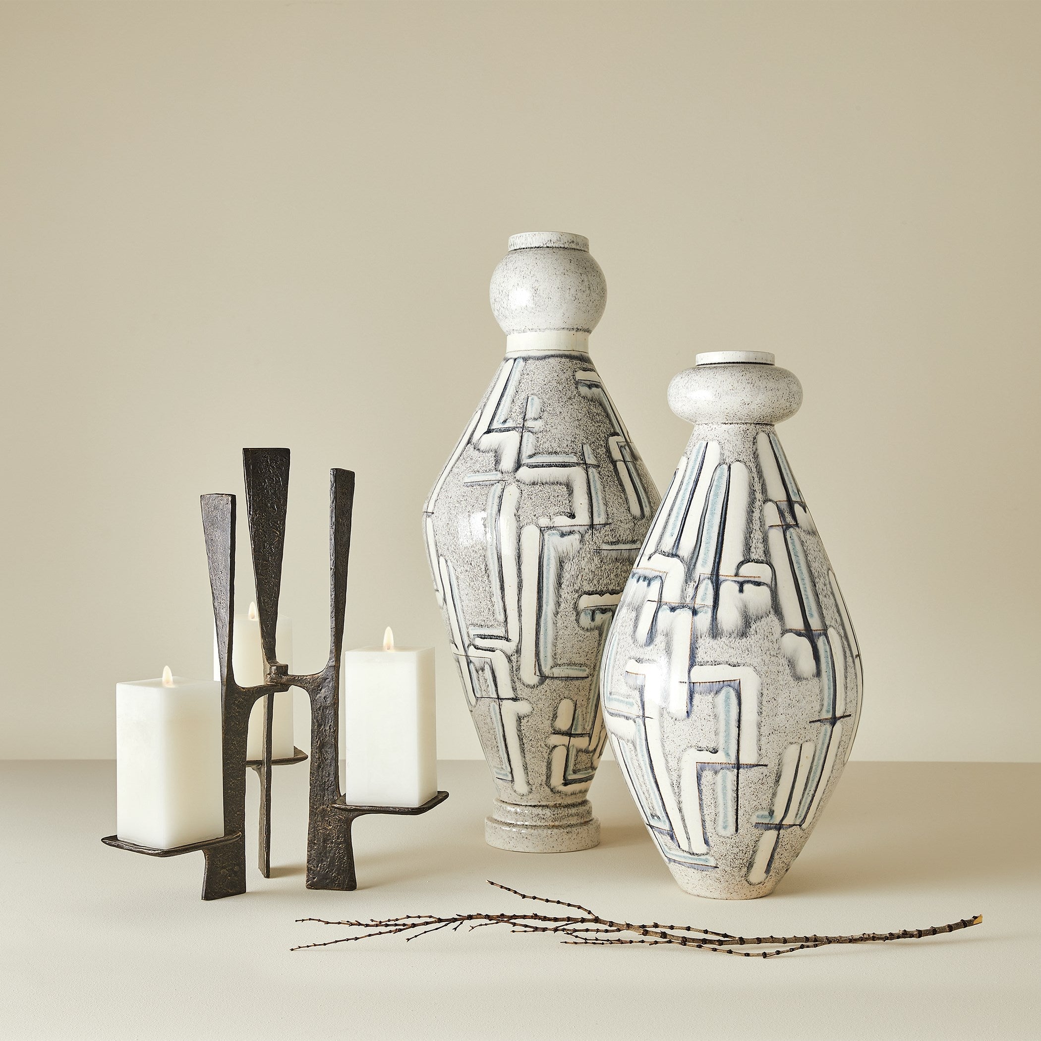 Global Views Triune Candleholder