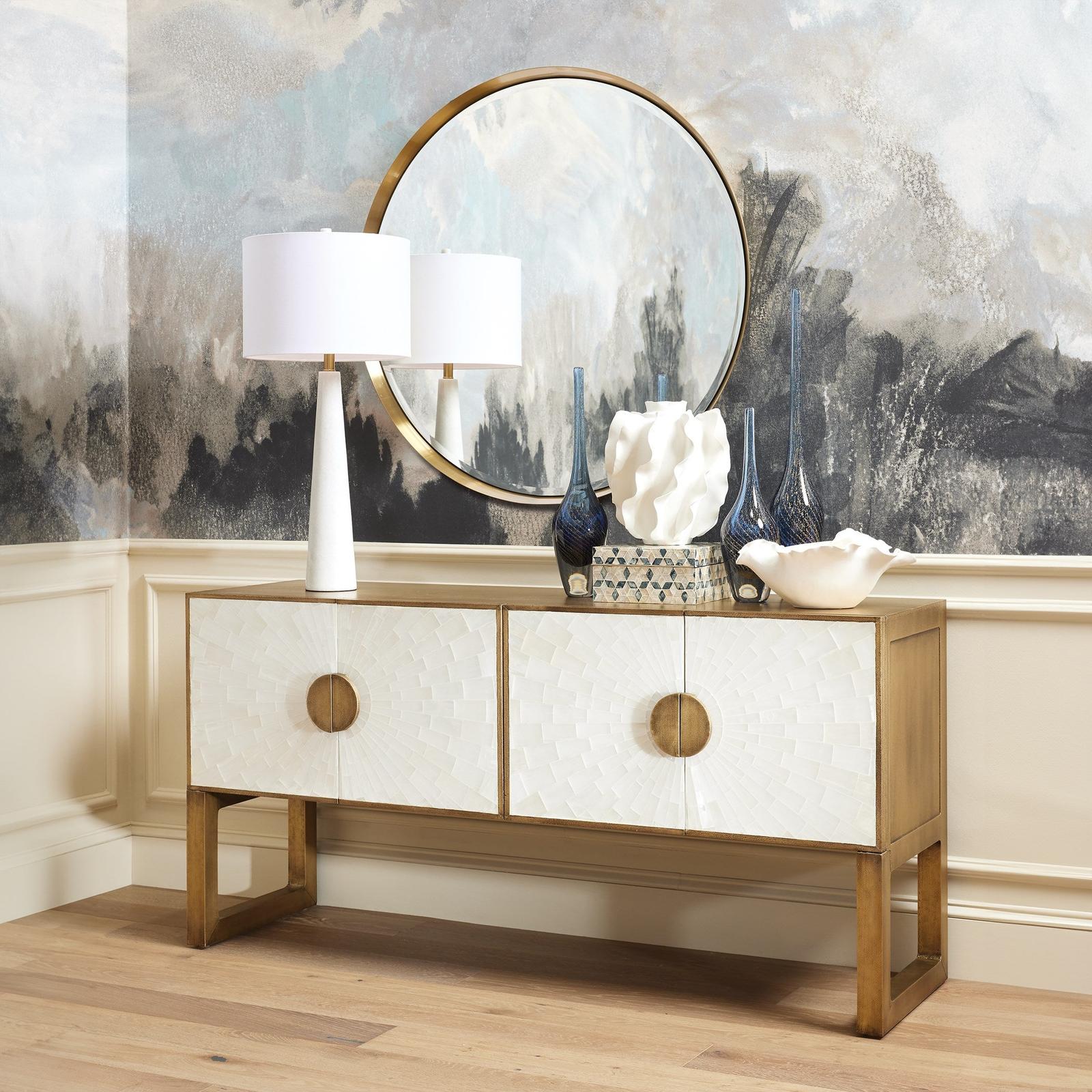Global Views Gypsum Console
