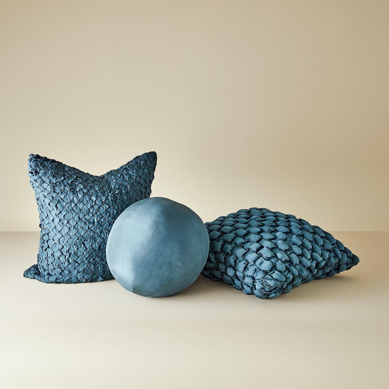 Global Views Square Ruche Pillow