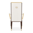 Michael Amini Belmont Place Arm Chair - Espresso