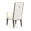 Michael Amini Belmont Place Arm Chair - Espresso