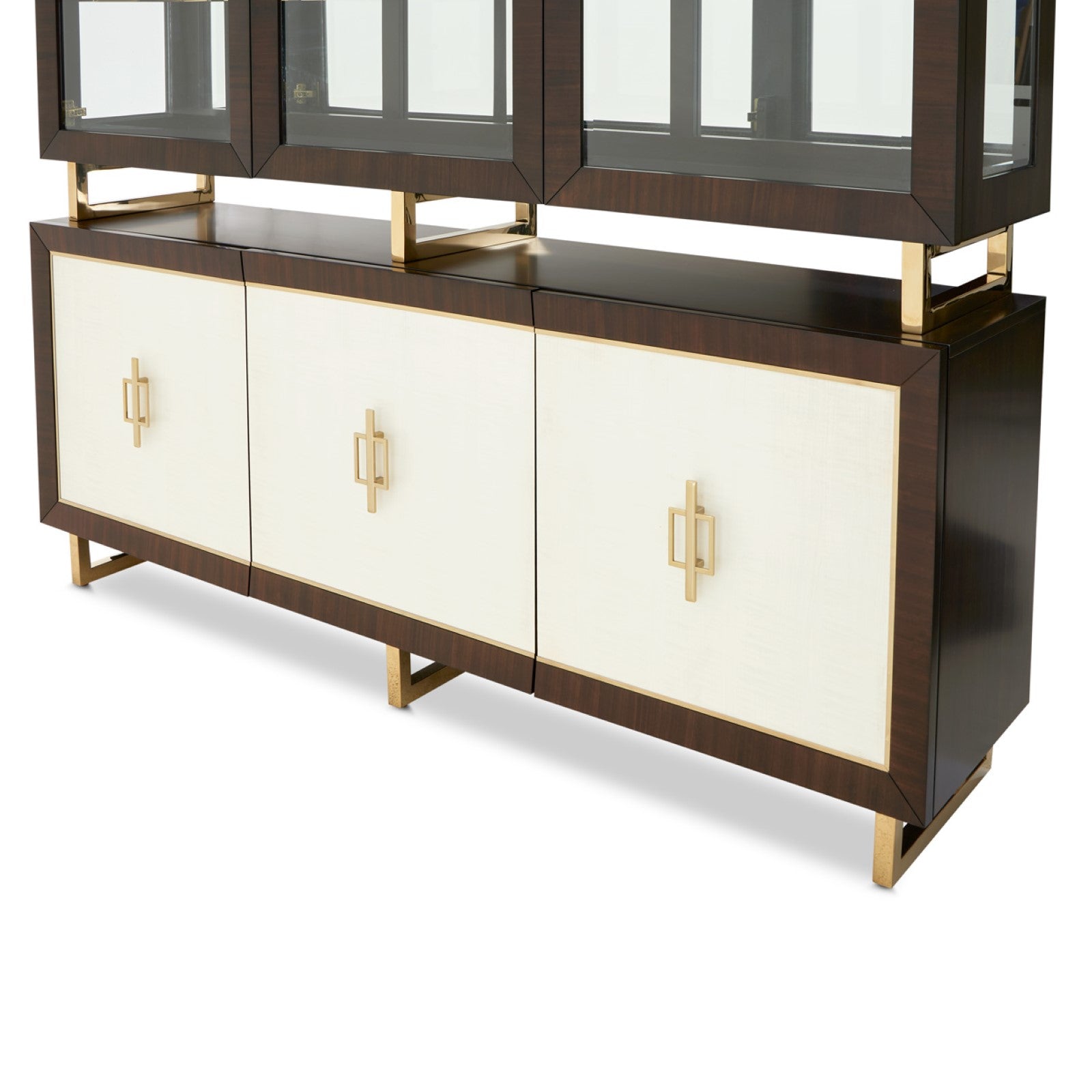 Michael Amini Belmont Place China Cabinet - Espresso