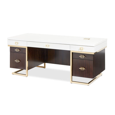 Michael Amini Belmont Place Desk - Espresso
