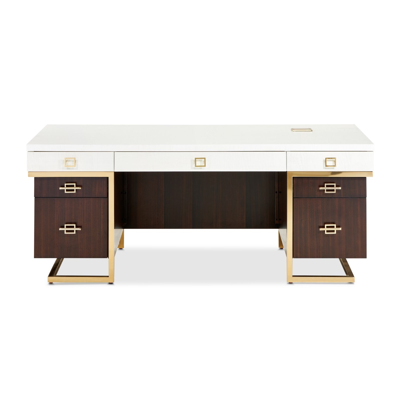 Michael Amini Belmont Place Desk - Espresso