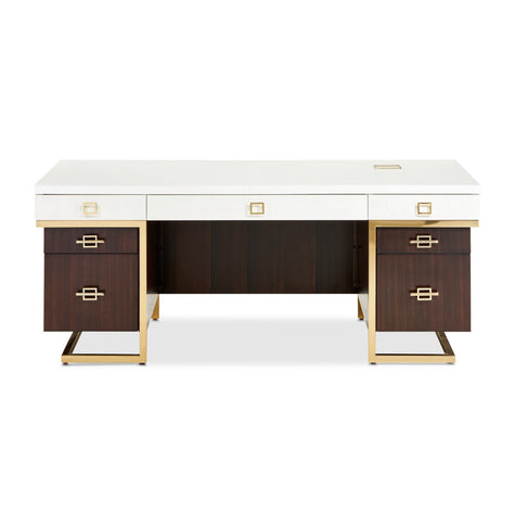 Michael Amini Belmont Place Desk - Espresso