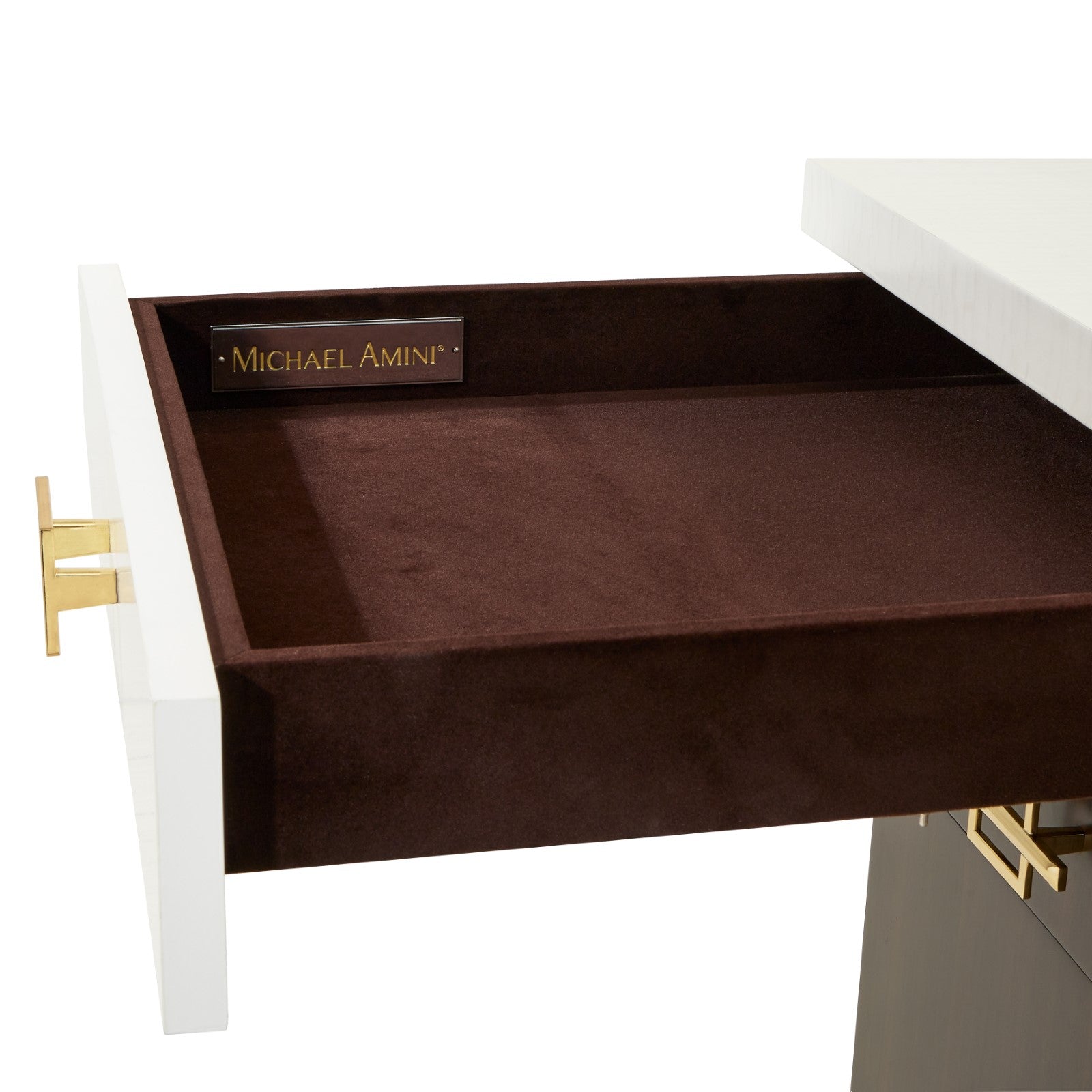 Michael Amini Belmont Place Desk - Espresso