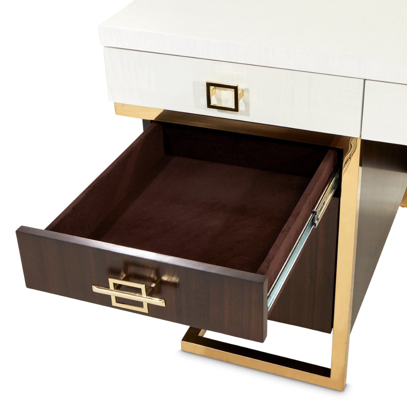 Michael Amini Belmont Place Desk - Espresso
