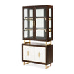 Michael Amini Belmont Place Display Cabinet - Espresso