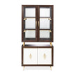 Michael Amini Belmont Place Display Cabinet - Espresso