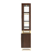 Michael Amini Belmont Place Display Cabinet - Espresso