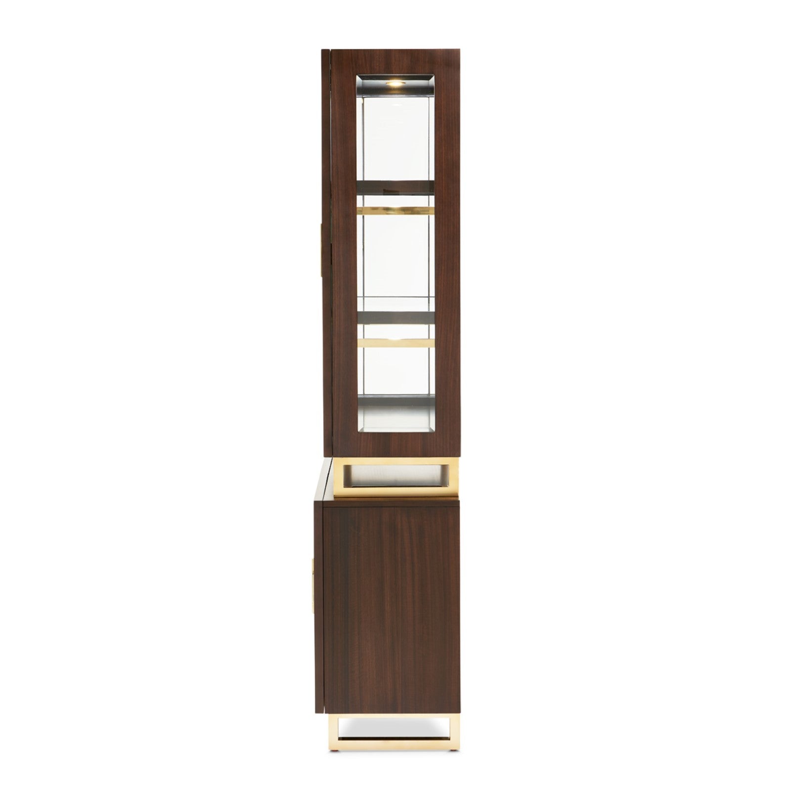 Michael Amini Belmont Place Display Cabinet - Espresso