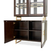 Michael Amini Belmont Place Display Cabinet - Espresso