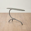 Global Views Forest Blossom Side Table-Natural Iron