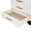Michael Amini Tuxedo Nightstand, Large - Piano Keyboard
