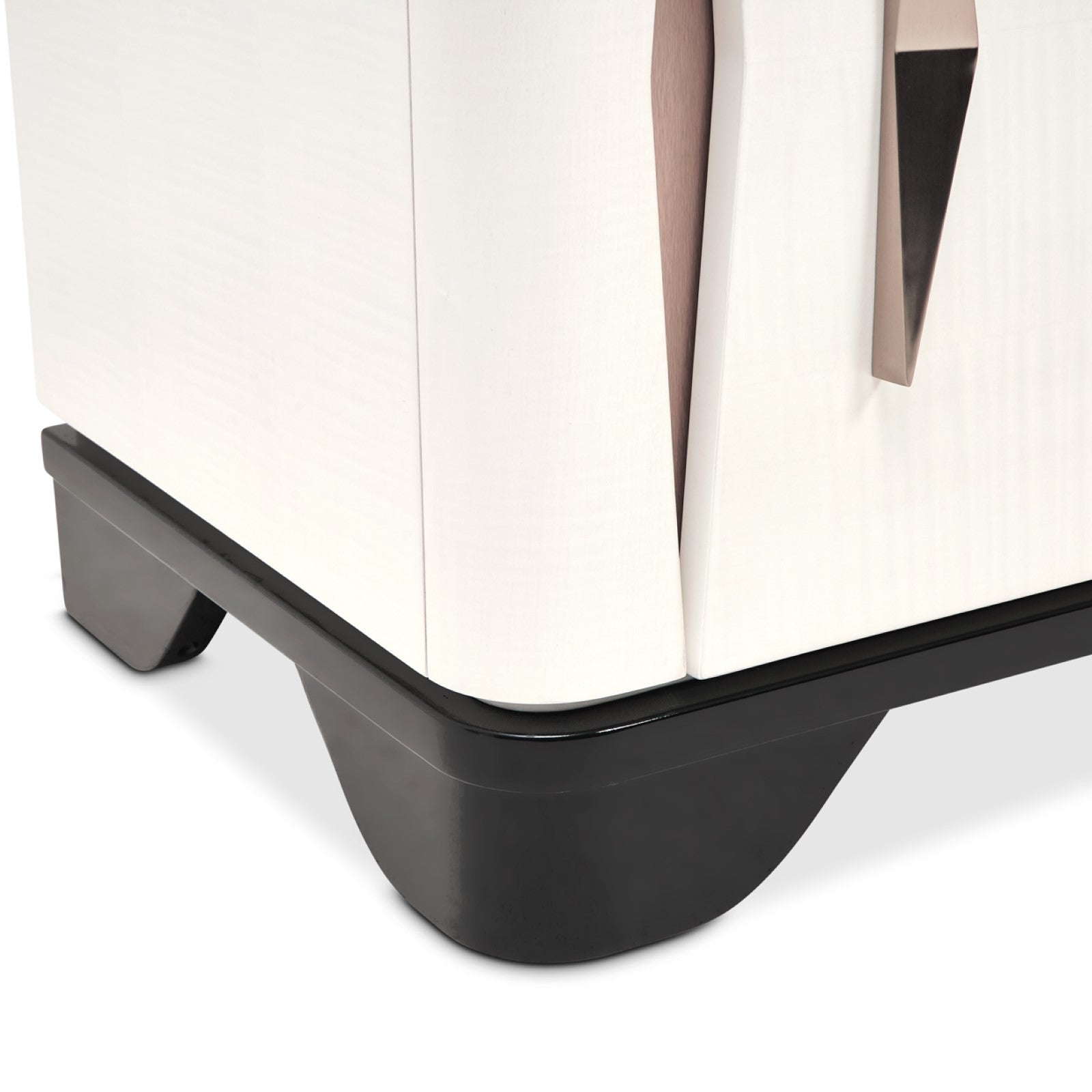 Michael Amini Tuxedo Media Cabinet - Piano Keyboard